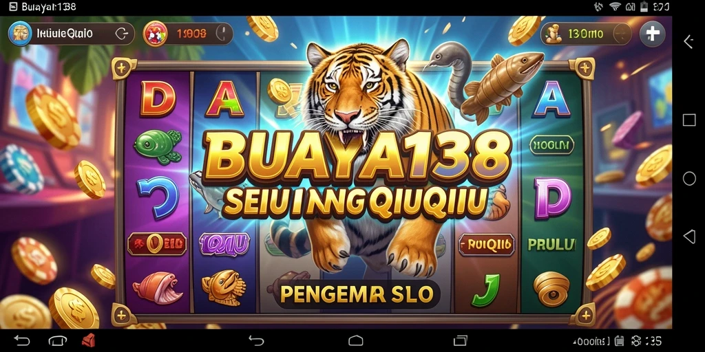Tampilan gameplay menarik dari BUAYA138 dengan suasana QiuQiu yang seru.