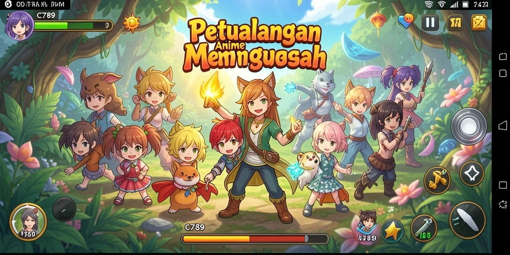 Gameplay seru dan menakjubkan di dunia anime C789.