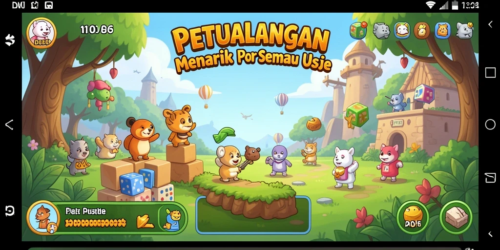 Screenshot D06 menampilkan gameplay menarik dari teka-teki yang menantang.