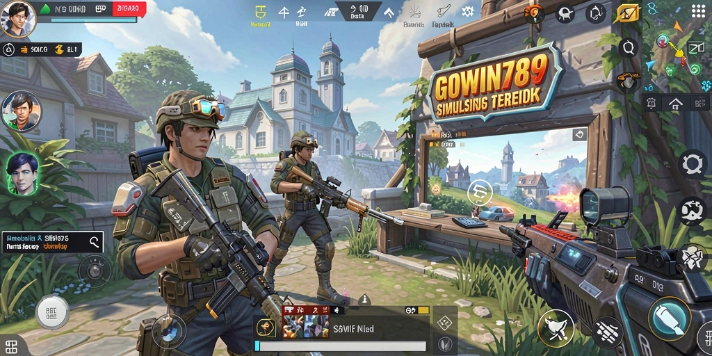 Tampilan gameplay menarik dan interaktif dari GOWIN789.