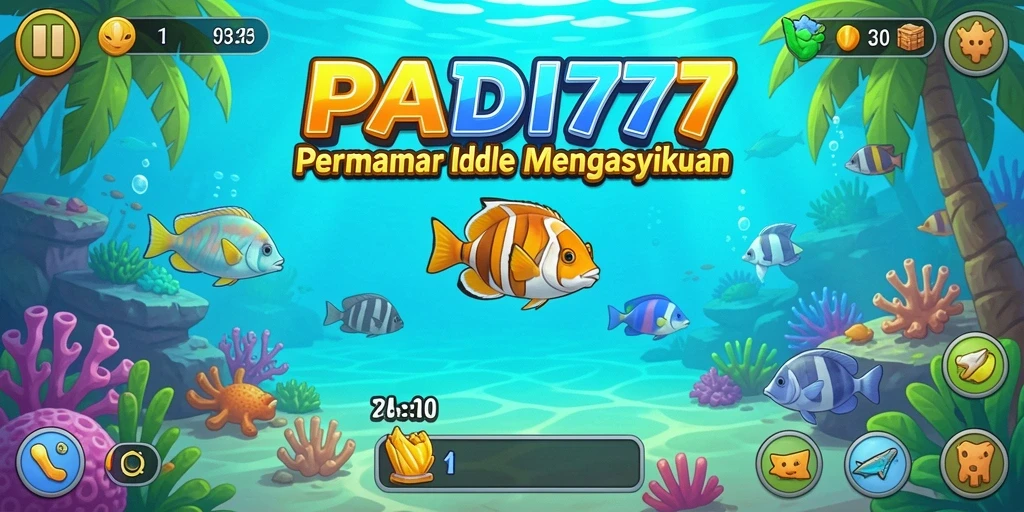 Tampilan gameplay PADI777 yang menarik dan penuh warna.
